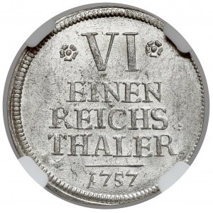 Brandenburg-Ansbach, Alexander, 1/6 talara 1757