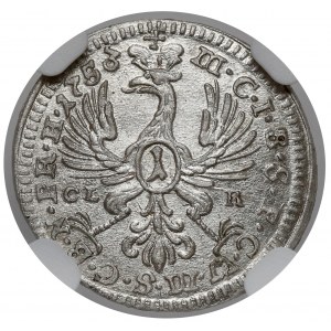 Brandenburg-Bayreuth, Friedrich III., Krajcar 1753 CLR