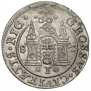 Stefan Batory, Grosz Ryga 1582