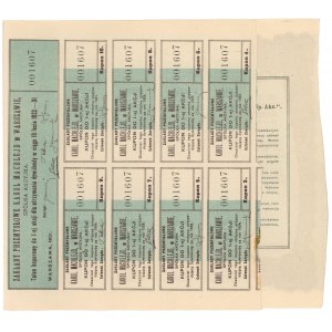 KAROL MACHLEJD INDUSTRIAL FACTORY, 1 000 mkp 1921