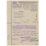Polish Mechanics Association of America, Bond for 80 zloty 1938 + interesting document