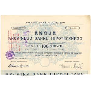 Stock Mortgage Bank, Em.13, 100 zloty 1926