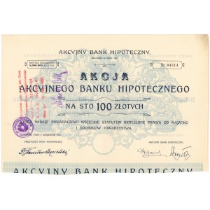 Akciová hypotekárna banka, Em.13, 100 libier 1926