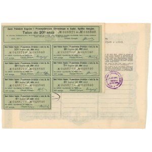 Bank of Polish Merchants and..., Em.3, 20x 500 mkp