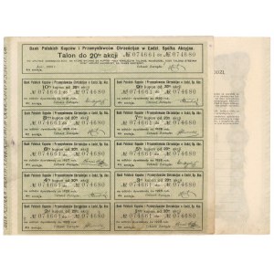 Bank of Polish Merchants and..., Em.4, 20x 500 mkp