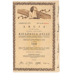 Book-Atlas, Em.1, 100 zl 1930