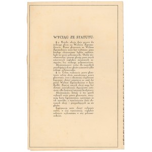 Buch-Atlas, Em.1, 100 zl 1930