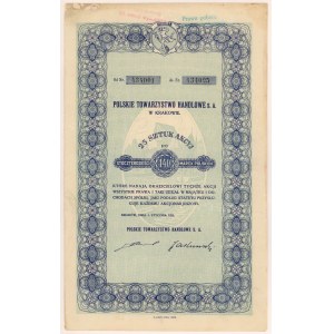 Polish Commercial Society, 25x 140 mkp 1921