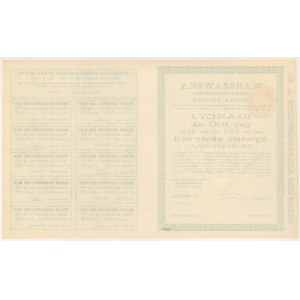 Warszawska Kinematograficzna Sp. Akc., 10x 100 zlotys 1930