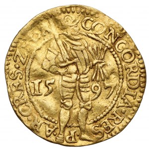 Nizozemsko, Ducat 1597 - Zealand, Middelburg