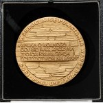 ZLATÁ medaila k 25. výročiu Varšavského povstania 1969 + strieborná a bronzová - KOMPLET (3 ks)