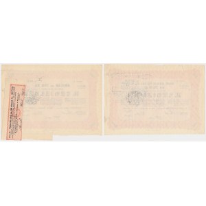 H. CEGIELSKI Tow. Akc., 100 zlotys and 2x 100 zlotys 1929 (2pcs)