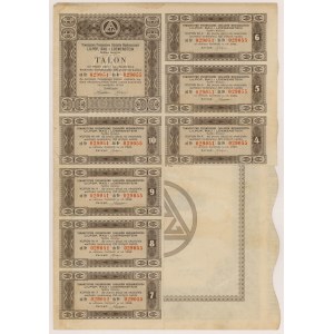 LILPOP, RAU &amp; LOEWENSTEIN, 5x 100 zloty 1937