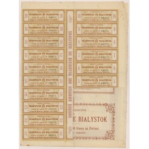 Tramvajové trate v Bialystoku, 100 FB 1895