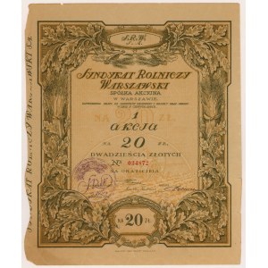 Warsaw Agricultural Syndicate, 20 zloty 1926