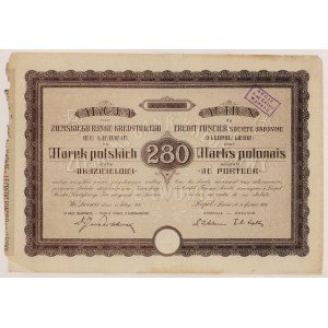 Ziemski Bank Kredytowy, 280 mkp 1921