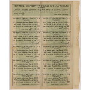 Chemical Industry in Poland, Em.6, 25x 1,000 mk 1923