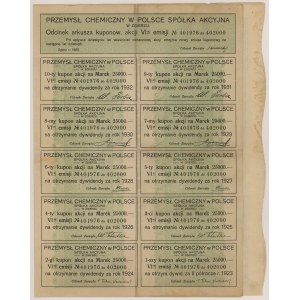 Przemysł Chemiczny w Polsce, Em.6, 25x 1.000 mk 1923