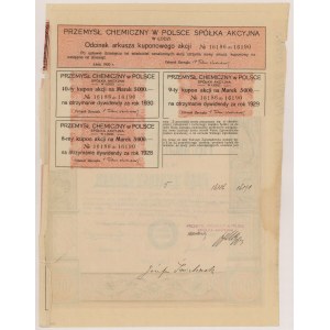 Chemical Industry in Poland, Em.1, 5x 1,000 mk 1920