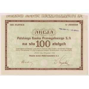 Polnische Industriebank, 100 Zloty 1926