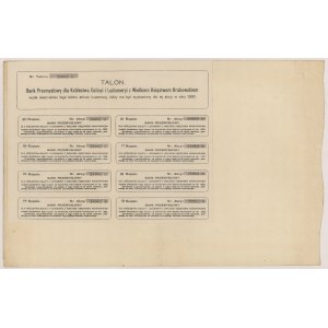 Industrial Bank for the Kingdom of Galicia and Lodomeria, 400 kr 1917