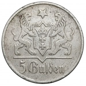Danzig, 5 Gulden 1923