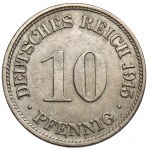 10 fenig 1915-G - veľmi vzácne