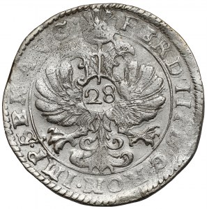 Jever, Anton Günther, 28 stüber (Gulden) no date (1649-1651)