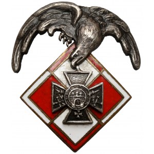 Miniaturní odznak, výsadkový oddíl pro obranu Lvova