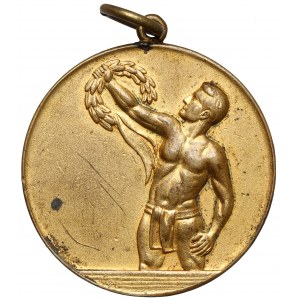 Preismedaille, 1. Platz Militärischer Ausbildungsfünfkampf 15.VI.1929