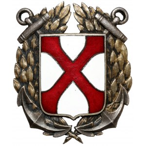 Poľský jachtársky klub - čiapkový odznak 1924