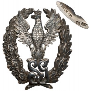 Badge, War College - in silver