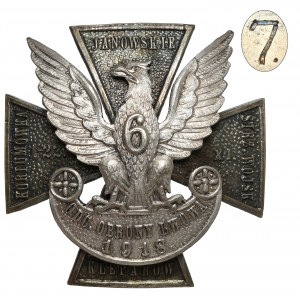 Odznaka, 6 Odcinek Obrony Lwowa 1918