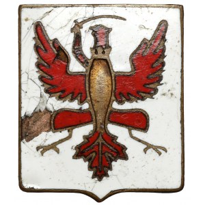 64 Pułk Piechoty - oznaka oficerska na patkę