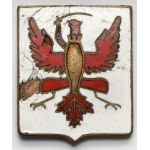 64. pěší pluk - Důstojnický odznak s nášivkou