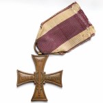 Cross of Valour [608] - WITHOUT date - Albin Rozycki - very rare