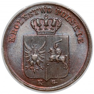 November Uprising, 3 pennies 1831 KG