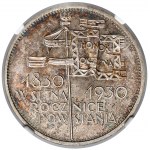 Sztandar 5 złotych 1930 - GŁĘBOKI