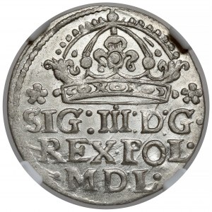 Sigismund III Vasa, Cracow 1614 penny - beautiful