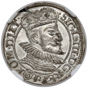 Zygmunt III Waza, Grosz Olkusz 1593 - piękny