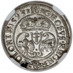 Sigismund III Vasa, Olkusz penny 1593 - beautiful