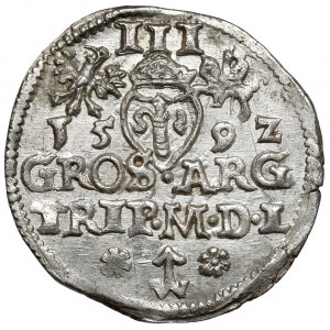 Zygmunt III Waza, Trojak Wilno 1592