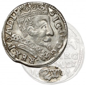 Žigmund III Vasa, Trojak Vilnius 1601 - Labuť a písmeno W - veľmi vzácne