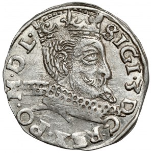 Zygmunt III Waza, Trojak Wschowa 1598 - litery HR-K