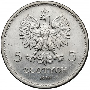 Sztandar 5 złotych 1930 - GŁĘBOKI