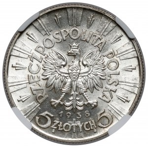 Piłsudski 5 zlotých 1938