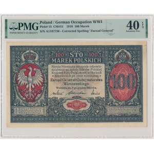 100 mkp 1916 Všeobecné