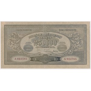 250,000 mkp 1923 - A - wide numbering