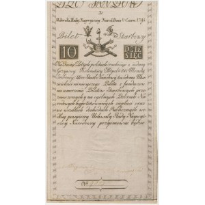 10 złotych 1794 - D - PIETER DE VRIE[S] & COMP-