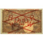 1.000 Zloty 1919 - MODELL - hoher Druck